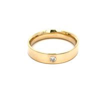 14kt Yellow Gold .06ctw Diamond Band Ring