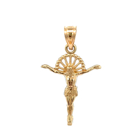 10kt Yellow Gold Crucifix Pendant 