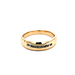 14kt Yellow Gold .10ct tw Diamond Band Ring