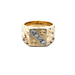 14kt Yellow Gold .25ct tw Diamond Nugget Ring