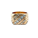 14kt Yellow Gold .55ct tw Diamond Nugget Ring