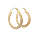 14kt Yellow Gold Greek Key Hoop Earrings