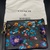 NEW COACH AND RODARTE BLACK LEATHER MULTICOLOR SEQUIN LARGE CLUTCH BAG