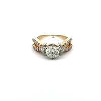 14kt Yellow Gold 1.75ct tw Diamond Engagement