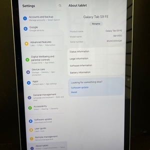 Samsung Galaxy Tab S9 FE sm-x510 w/pen