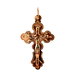 14kt Yellow Gold Crucifix Cross Pendant