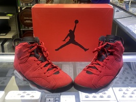 Nike Air Jordan 6 Retro Toro Bravo Red/Black, Size 11 CT8529-600