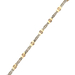 14kt Yellow Gold 7" 1.50ctw Diamond Bracelet 
