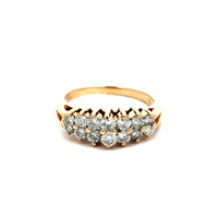 14kt Yellow Gold .85ct tw Diamond Ring