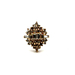 14kt Yellow Gold 1.50ct tw Diamond Cluster Ring