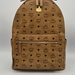 MCM Visetos Original Cognac Backpack with Dust Bag – Serial C5921