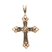 10kt Yellow Gold Cross Pendant