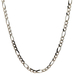 Sterling Silver 24" Figaro Link Chain