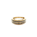 10kt Yellow Gold .10ctw Diamond "Mom" Band Ring