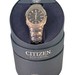 Citizen Men's Eco Drive Titanium Bracelet Black Dial Watch