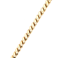 14kt Yellow Gold 7" 8.25mm Fancy Link Bracelet