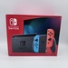 Nintendo Switch with Neon Blue and Neon Red Joy-Con