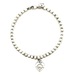 Tiffany & Co. Return to Tiffany Blue Enamel Mini Heart Tag Bead 6.5" W/Box