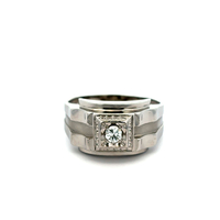 14kt White Gold .15ct tw Diamond Ring 