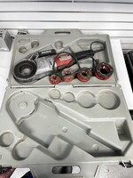 Used RIDGID 690 Pipe Threader with Case