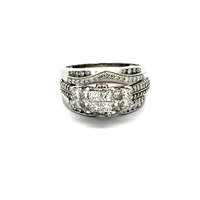 14kt White Gold 1.45ct tw Diamond Engagement Wedding Set Ring