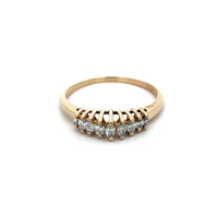 14kt Yellow Gold .40ct tw Diamond Ring