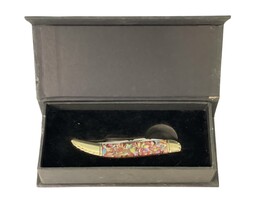 Cherokee Stone Works Mother's Day Abalone Collection 3" Blade 