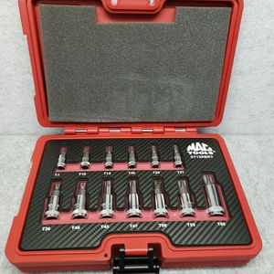 Mac Tools ST13RBRT 13-PC. R.B.R.T. T8 - T60 Star Driver Socket Set (GAL151144)