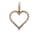 14kt Yellow Gold Lab Diamond Heart