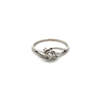 14kt White Gold .10ct tw Diamond Ring