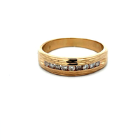 14kt Yellow Gold .35ct tw Diamond Band Ring