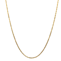 14kt Yellow Gold 22" 1.25mm Adjustable Chain 