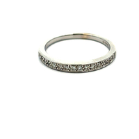 14kt White Gold .10ct tw Diamond Band