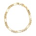 14kt Yellow Gold 8" 5.25mm Figaro Link Bracelet 
