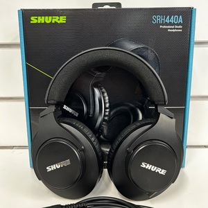 Shure SRH440A Professional Over Ear Headphones (Black)