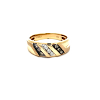 10kt Yellow Gold .30ct tw Diamond Band Ring