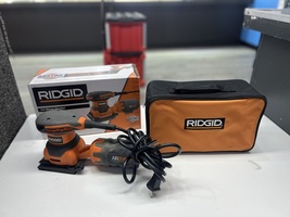 RIDGID 1/4 Sheet Sander with AirGuard Dust Collection – Preowned with Case