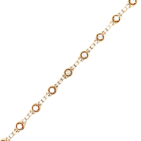 14kt Yellow Gold 4.00ct tw Diamond Tennis Bracelet 
