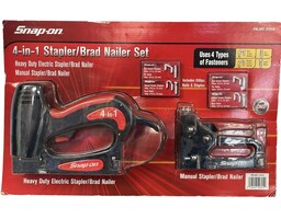 Snap On 4-in-1 Stapler/Brad Nailer Set 