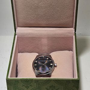 Gucci G-Timeless 126.4 Quartz Watch 38mm Stainless