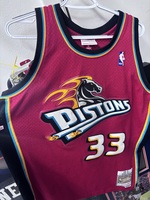 Mitchell & Ness Detroit Pistons Grant Hill Jersey Size Large 