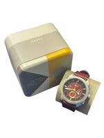 Fossil Men's Machine Stainless Steel Case Quartz Chronograph Watch