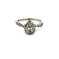 14kt White Gold .50ct tw Diamond Engagement Ring