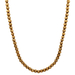 10kt Yellow Gold 24" 4mm Beaded Chain 