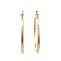 14kt Yellow Gold Hoop Earrings