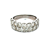 14kt White Gold 2.00ct tw Diamond Band