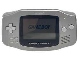 Game Boy Advance Handheld Game Console --- Silver  