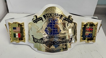 WWF World Heavyweight Wrestling Championship Replica Belt – 1980s Classic White 