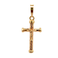 14kt Yellow Gold Crucifix Cross Pendant
