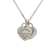 Tiffany & Co. Double Heart Necklace